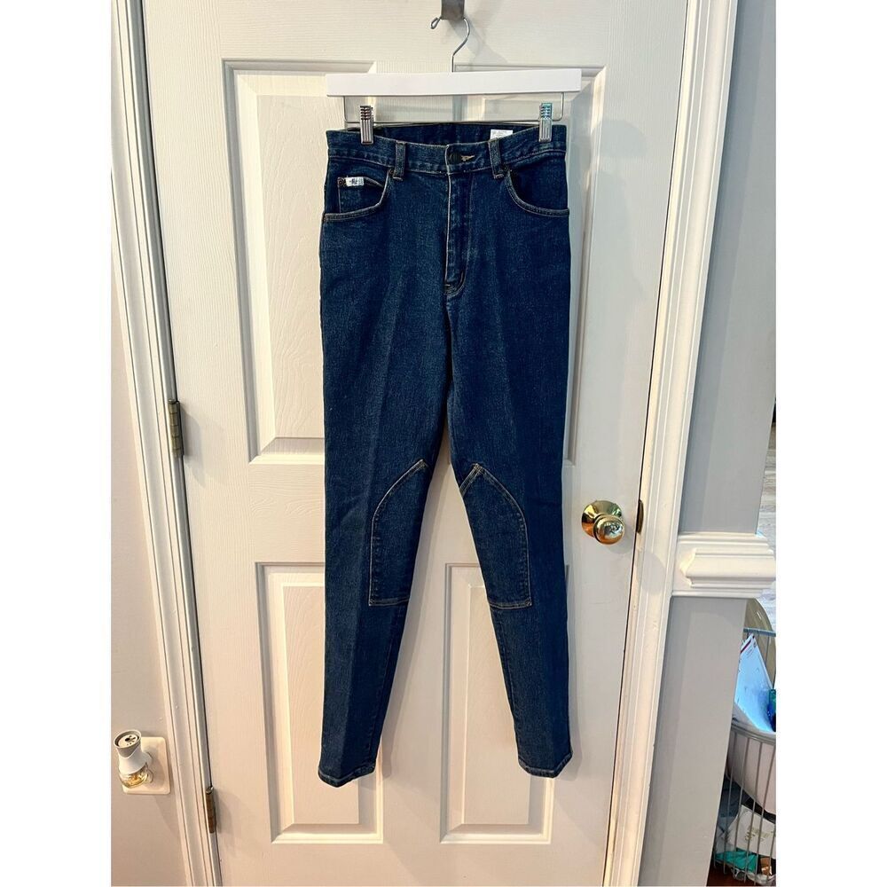 Vintage Miller’s High Rise Leg Patch Equestrian Jeans sz 28 EUC